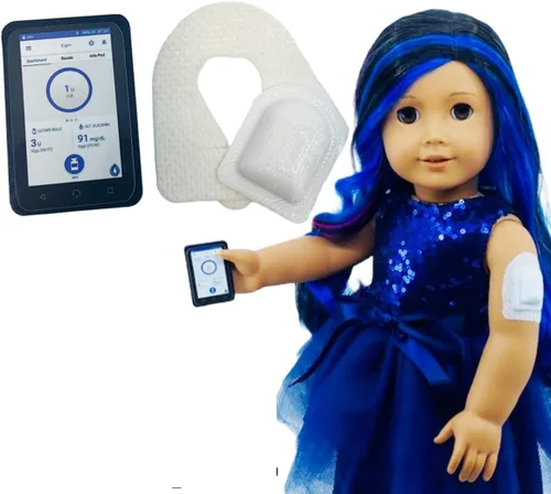 Miniatura 6 de Warrior Buddy - Accesorios para la diabetes compatibles con muñecas de 18 pulgadas o juguetes de peluche (Dexcom G6, plástico)