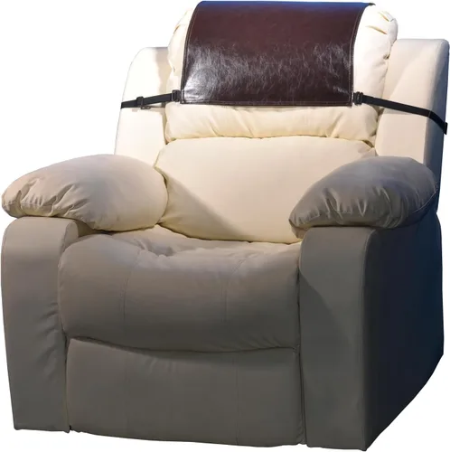 Miniatura 3 de Funda para reposacabezas para silla reclinable, fundas de cuero sintético para muebles de silla reclinable, protector de vinilo para silla