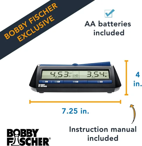 Miniatura 4 de Bobby Fischer Reloj de ajedrez - Desarrollado por DGT