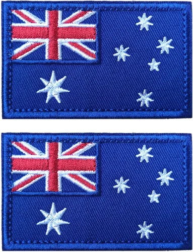 Miniatura 94 de 2 parches de bandera de Japón de AliPlus bordados tácticos militares moral parche apliques gancho y bucle