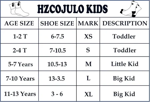 Miniatura 2 de Hzcojulo Calcetines unisex de algodón suave para niños pequeños, talla 1-15 años, 10 pares
