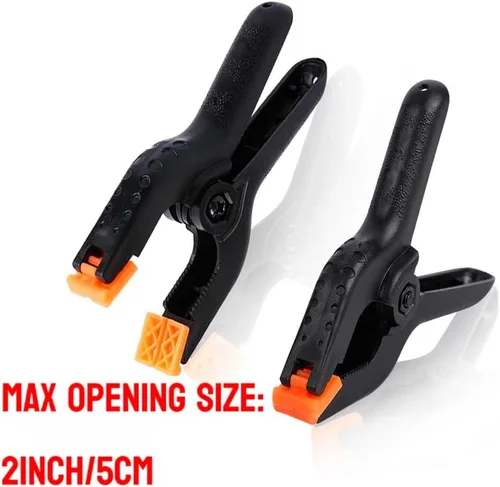 Miniatura 5 de 10 PIEZAS Abrazaderas de Resorte Grandes de Plástico Profesional de 4.5 Pulgadas de Servicio Pesado para Manualidades o Clips de Plástico y Clips