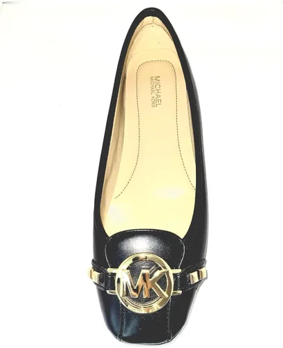 Miniatura 2 de Michael Kors Fulton - Mocasines para mujer, color negro napa, Negro