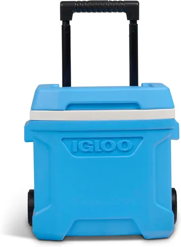 Miniatura 9 de Igloo Enfriadores duros Serie Profile II Baúles de hielo aislados Enfriador de rodillos con ruedas Azul 42-Can