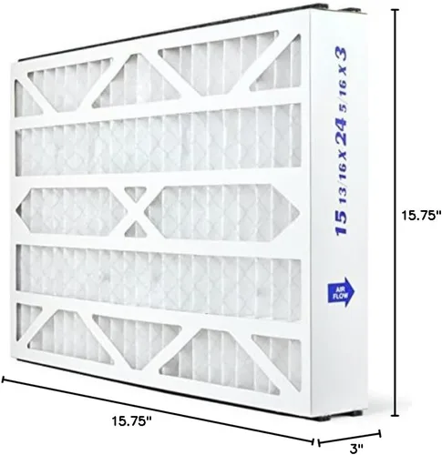 Miniatura 2 de AIRx Filters Filtro de aire MERV 11 HVAC de 16 x 25 x 3 para horno de CA para Lennox X0581 X5427, Allergy 3 unidades, fabricado en los Estados Unidos