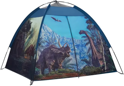 Mnagant Tienda de Campaña de Juego de Dinosaurios para Niños-61"x61"x45" Tienda Realista de Dinosaurios para Niños Interior y Exterior, Casa de
