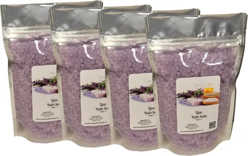 Miniatura 3 de Bath Salts 1lb Bag Lilac Scent Quantity Discounts ((2) 1lb Bags)