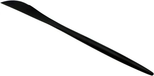 Miniatura 7 de JASHII 18/10 mate negro cubiertos de acero inoxidable 5 piezas Set, cuchillo tenedor ensalada tenedor postre cuchara de la cena, servicio de 1, lujo