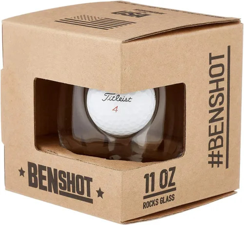 Miniatura 2 de BenShot Bola de golf Rocks Glass - 11oz Fabricado en los Estados Unidos