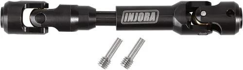 Miniatura 11 de INJORA Eje de transmisión de acero resistente para 1/10 RC Car Crawler Axial SCX10 90046 AXI03007 TRX4 Redcat Gen8 (68-86mm)
