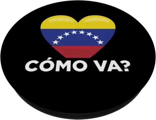 Miniatura 2 de Venezuela Flag Cómo Va Venezuelan What's Up PopSockets MagSafe PopGrip for iPhone