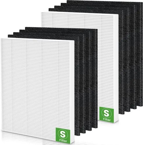 Filtro de repuesto C545 True HEPA S compatible con purificador de aire Winix C545, número de pieza 1712-0096-00 y 2522-0058-00, 2 filtros True HEPA