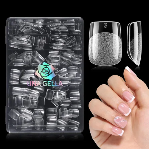 Miniatura 13 de UNA GELLA Pegamento de uñas súper fuerte de 0.07 onzas líquidas x 5 piezas para uñas a presión, puntas de uñas y uñas postizas transparentes, mini