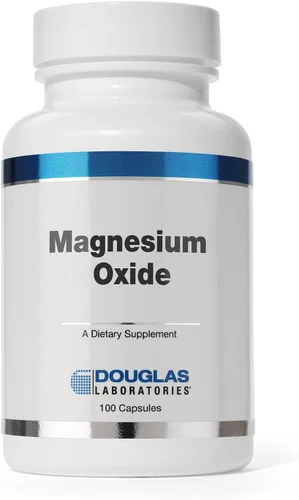 Douglas Laboratories Óxido de magnesio | Apoya la función normal del corazón y la formación ósea* | 100 cápsulas