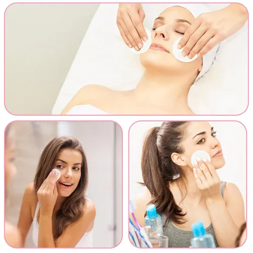 Miniatura 7 de 120 esponjas faciales comprimidas, almohadillas de limpieza facial, esponja de limpieza facial redonda para spa, exfoliación, lavado facial