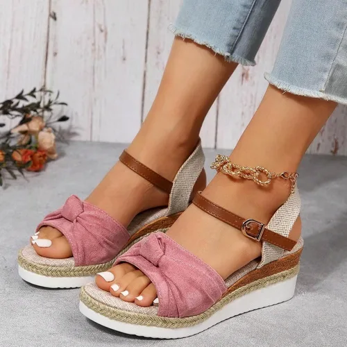 Miniatura 11 de Dheva-C Sandalias ortopédicas para mujer, sandalias de moda con punta abierta, sandalias para caminar con soporte de arco antideslizantes