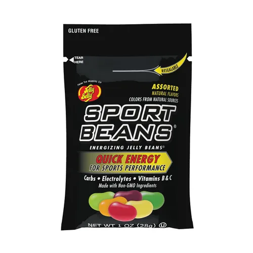 Jelly Belly Sport Beans - Frijolitos de gelatina energizantes - Sabores surtidos, paquete de 24