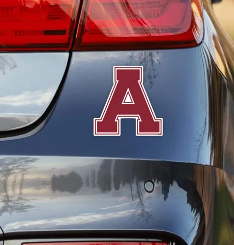 Miniatura 2 de Calcomanía universitaria para automóvil de la NCAA hecha de vinilo prémium resistente a la intemperie (ALMA College A)