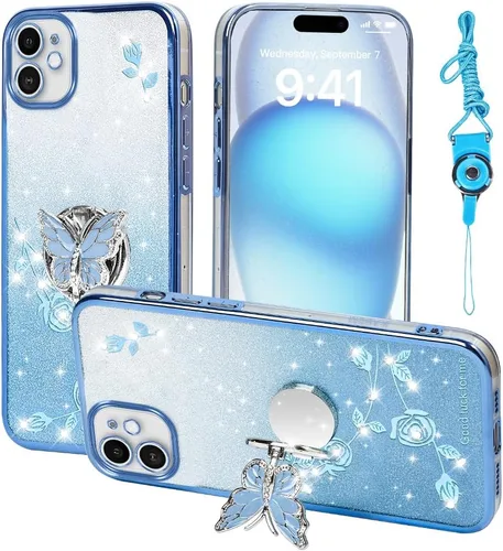 Miniatura 13 de para Apple iPhone 6 (12 cm) Funda para teléfono, para iPhone 6S Funda para teléfono móvil para mujeres y niñas, Funda protectora de TPU con diseño