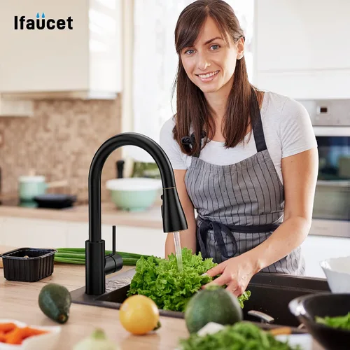 Miniatura 6 de Repuesto de cabezal de grifo de cocina, cabezal de grifo de fregadero de cocina G 1/2, repuesto de rociador de fregadero de cocina, 3 modos con 12