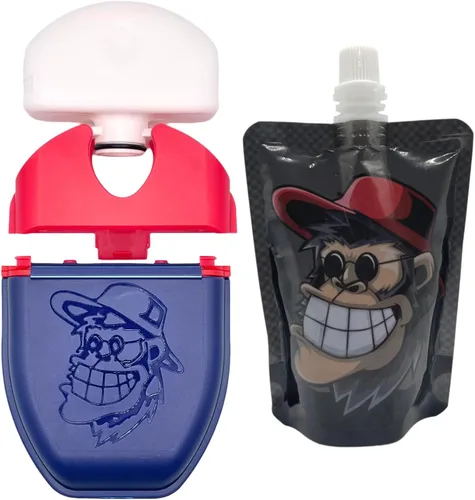 Miniatura 11 de Protector bucal autolimpiante y estuche de retención con solución de limpieza, almacenamiento para protectores nocturnos, alineadores, protectores