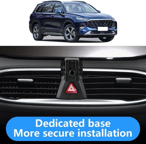 Miniatura 3 de Soporte de teléfono de coche para Hyundai Santa Fe 2019 2020 2021 2022 2023 y Santa Fe Hybrid 2021-2023 Accesorios para interiores de automóvil