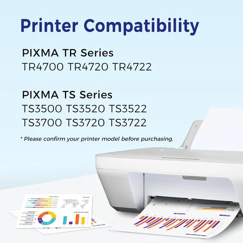 Miniatura 2 de 275XL 276XL Cartuchos de tinta de repuesto para Canon 275 y 276 tinta PG-275 CL-276 Combo Pack compatible con impresoras PIXMA TS3522 TR4720 TR4700