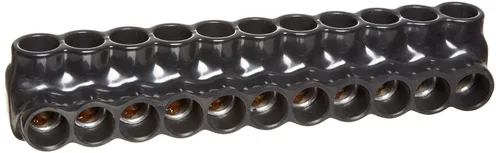 Miniatura 34 de Morris Productos 97643 Conector multi-cable, aislado, entrada dual, negro, 3 puertos, 250 - 6 rango de cables, 5/16" Allen Hex 3 Puertos, 250 - 6