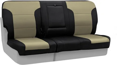 Miniatura 12 de Coverking Custom Fit Funda para asiento Select Daewoo Leganza Modelos – Funda de neopreno, Negro