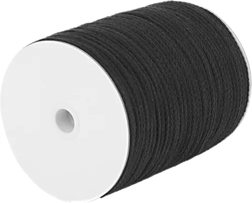 Miniatura 12 de CAQUBO Cuerda de Macramé de Algodón Trenzado de 4 mm, 157 Metros, Color Blanco, Hilo de Macramé para Manualidades, Cuerda de Macramé Suave, Cordón