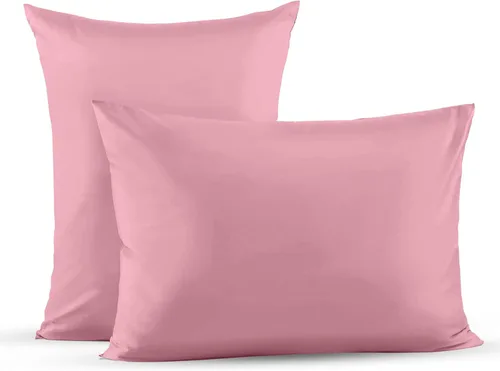 Miniatura 13 de Superity Linen Fundas de almohada de tamaño estándar, cierre de sobre, paquete de 2, 100% algodón suave y cómodo, color beige