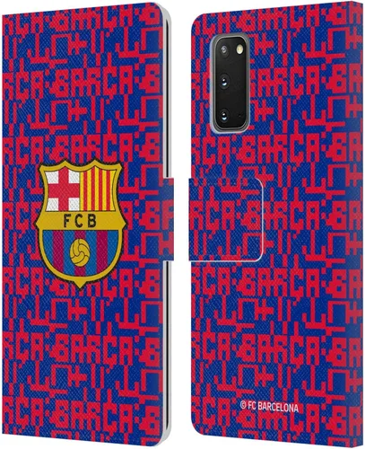 Miniatura 184 de Head Case Designs Funda de piel con licencia oficial del FC Barcelona Barca Crest Graphics para Samsung Galaxy A06 4G