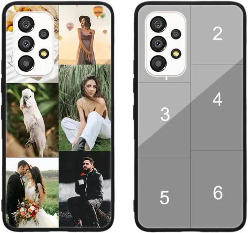 Miniatura 533 de Funda de teléfono personalizada para Samsung Galaxy S22+ / S22 Plus 5G, funda de TPU suave de vidrio templado antiarañazos personalizada con foto