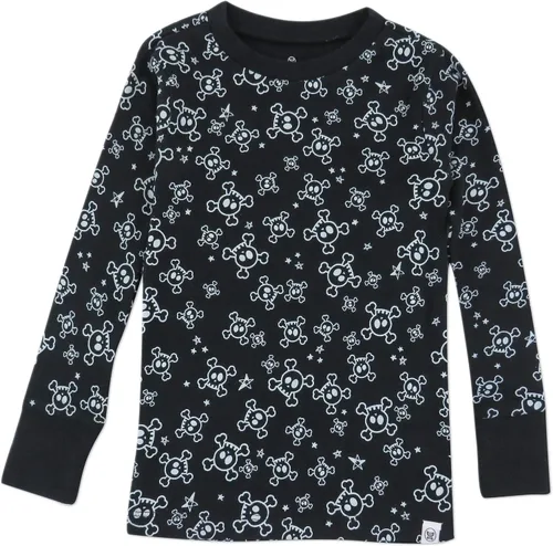 Miniatura 2 de HonestBaby Conjunto de pijama de 2 piezas de algodón orgánico unisex para bebé