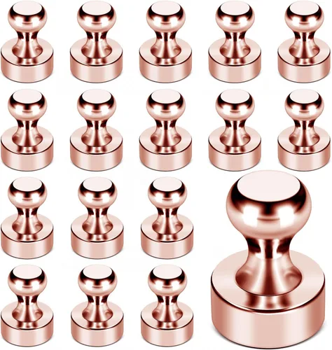 Miniatura 17 de LOVIMAG Imanes para nevera, 16 unidades, pizarra blanca para refrigerador, pequeño imán fuerte, accesorios de cocina, juego de casillero decorativo