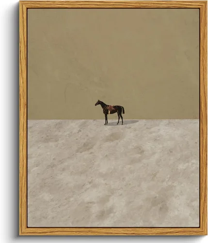 Miniatura 98 de VIYYIEA Arte de Pared en Lienzo Enmarcado Decoración del Hogar, Decoración de Granja Valles Ondulantes bajo Cielos Despejados Pintura de Pared