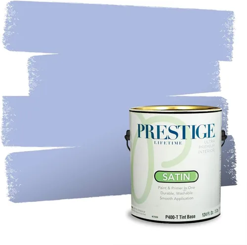 Miniatura 1490 de Pintura Exterior + imprimación PRESTIGE, todo-en-uno, 1 galón, acabado mate, color comparable al Valspar* Royal Gray* VS151-Gris real
