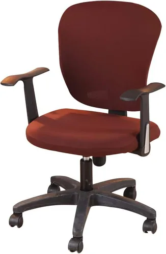 Miniatura 32 de Jinzio Funda para silla de oficina de computadora, tela protectora dividida y elástica, de poliéster, universal, para escritorio, para silla