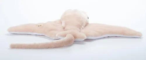 Miniatura 7 de The Petting Zoo Cownose Ray - Peluche de peluche, regalos para niños, animales marinos Wild Onez, juguete de peluche de rayas de 24 pulgadas