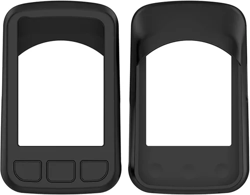 Miniatura 5 de Funda de silicona compatible con Wahoo Elemnt Bolt V2 GPS Ciclismo/Bike Computer Bundle Funda protectora de piel Accesorios de parachoques (negro)