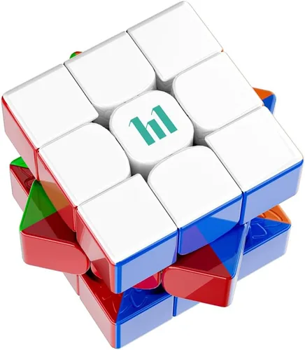 Willking MoYu HuaMeng YS3M 2023 3x3 Cubo magnético de velocidad Moyu YS 3M magnético profesional 3x3 sin calcomanías mejorado Ver. of The Super RS3M