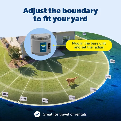 Miniatura 5 de PetSafe Sistema inalámbrico de contención de valla para mascotas, collar receptor solo para perros y gatos de más de 8 libras, resistente al agua