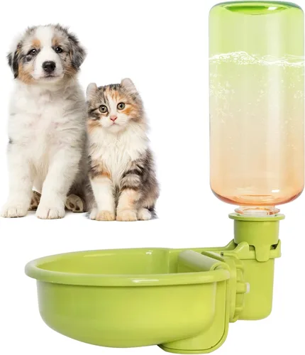 Miniatura 15 de Vannon Botella de agua para mascotas de 16oz, dispensador de tazón de agua por gravedad para jaula, dispensador de agua anti-desbordamiento
