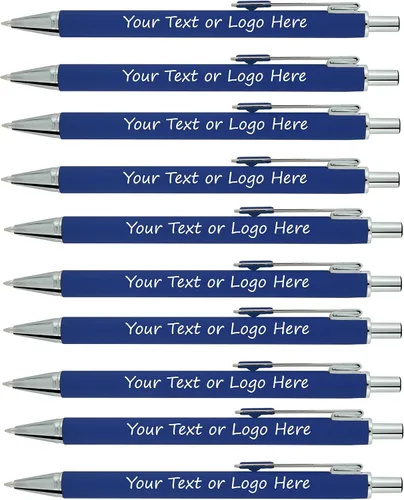 Miniatura 13 de SyPen Personalizado con tu logotipo personalizado o bolígrafo de texto, paquete de 100 bolígrafos de metal para marketing, fiestas y eventos