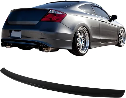 Miniatura 10 de Alerón de maletero prepintado compatible con Honda Accord 2Dr Coupe 2008-2012, estilo de fábrica ABS pintado #B551P Belice Blue Pearl Rear Tail Deck