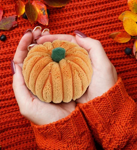 Miniatura 2 de DolliBu Peluche pequeño de calabaza, juguete espeluznante de calabaza de peluche para oso de peluche, bonita decoración de Halloween, recuerdo