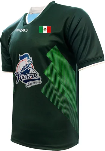Miniatura 2 de Jersey Mexico Rieleros de Aguascalientes 100% poliéster. Fabricado en México