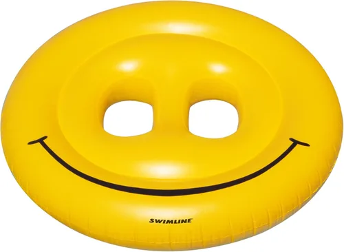 Miniatura 17 de Swimline Balsa inflable con diseño de bandera de la paz americana de isla para piscina