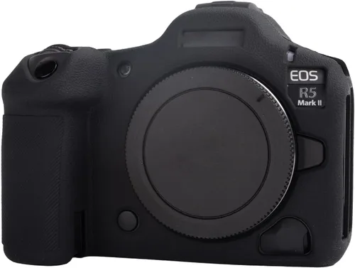 Miniatura 8 de MUZIRI KINOKOO Funda de silicona compatible con cámara digital Canon EOS R5 Mark II, goma blanda EOS R5 Mark II/EOS R5 II, funda protectora