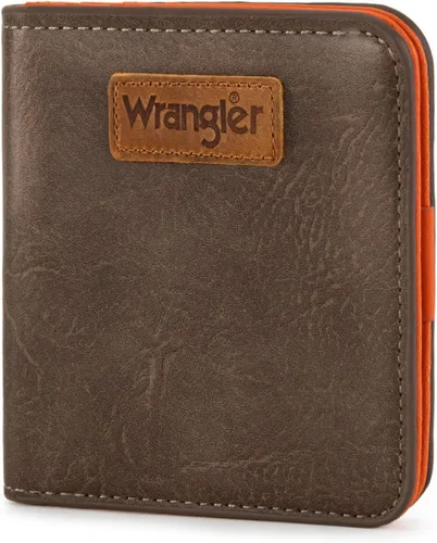 Miniatura 10 de Montana West X Wrangler - Cartera delgada delgada para mujer, organizador de dinero, mini cartera de bolsillo delgada con forro RFID y un monedero